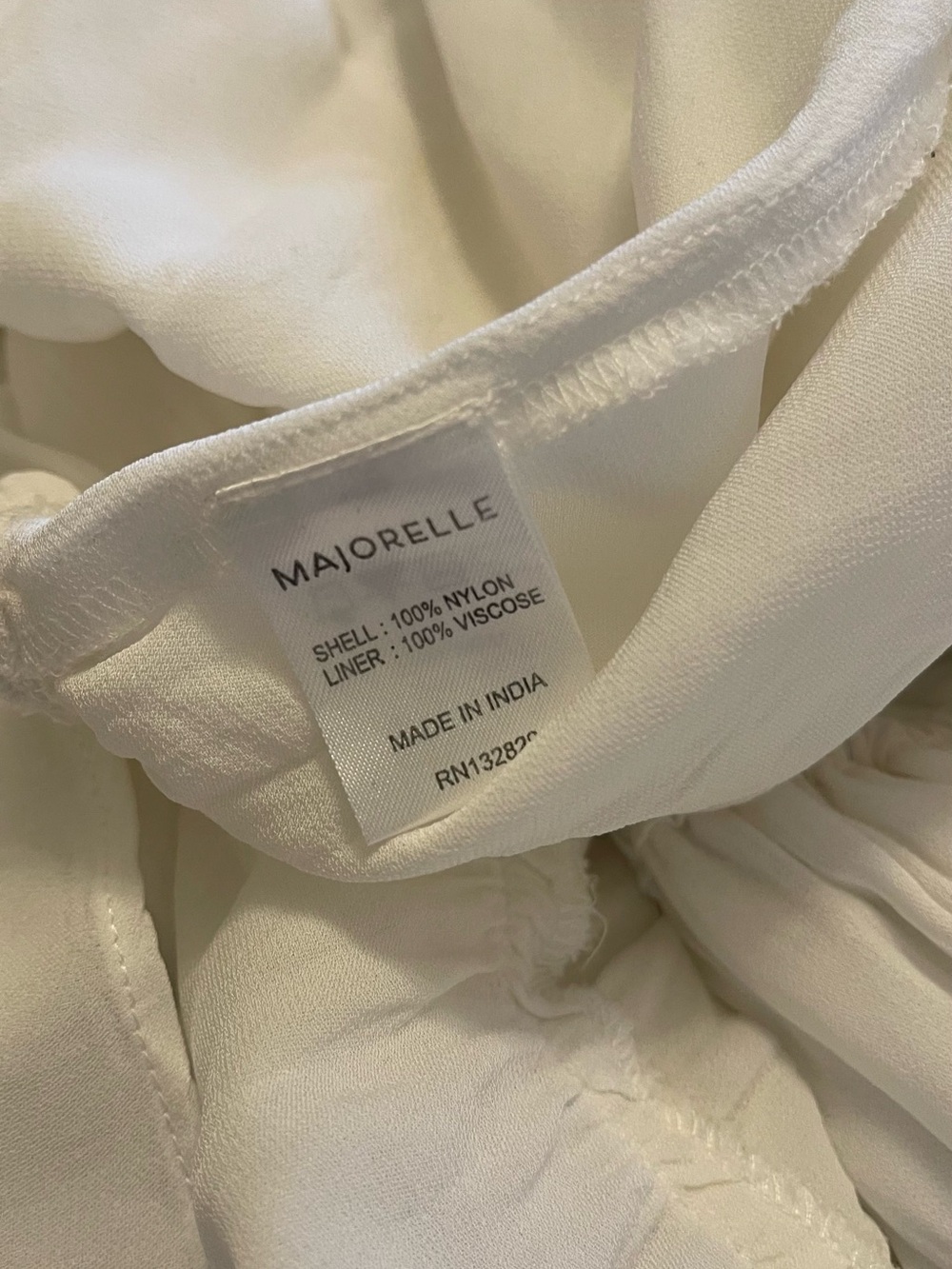 ❤️ MAJORELLE Green Tea Mini Ivory Lace Dress - Picture 5 of 6